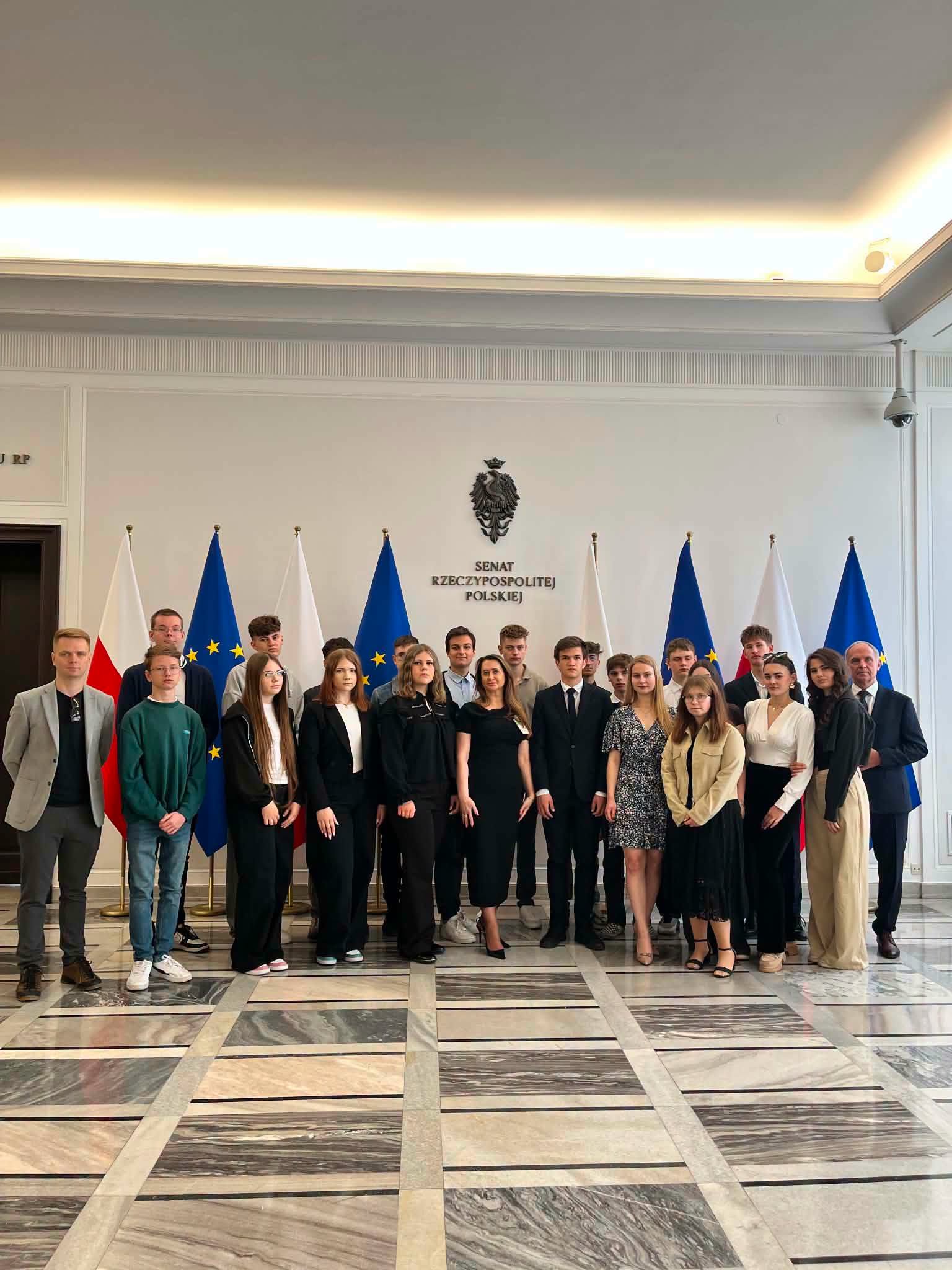 Wizyta w Senacie Rzeczypospolitej Polskiej